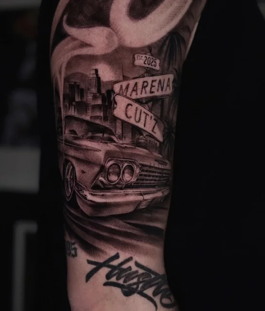 Realismus Tattoo von Mohamad – Arbeit 7