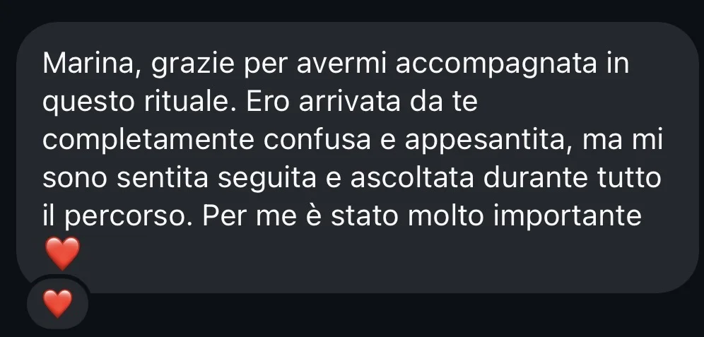 Testimonianza di Francesca
