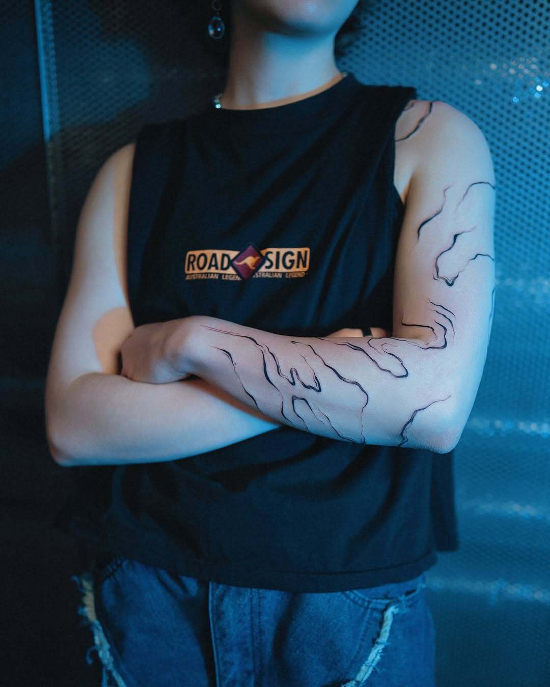 Fine Line Tattoo von Lisa – Arbeit 3