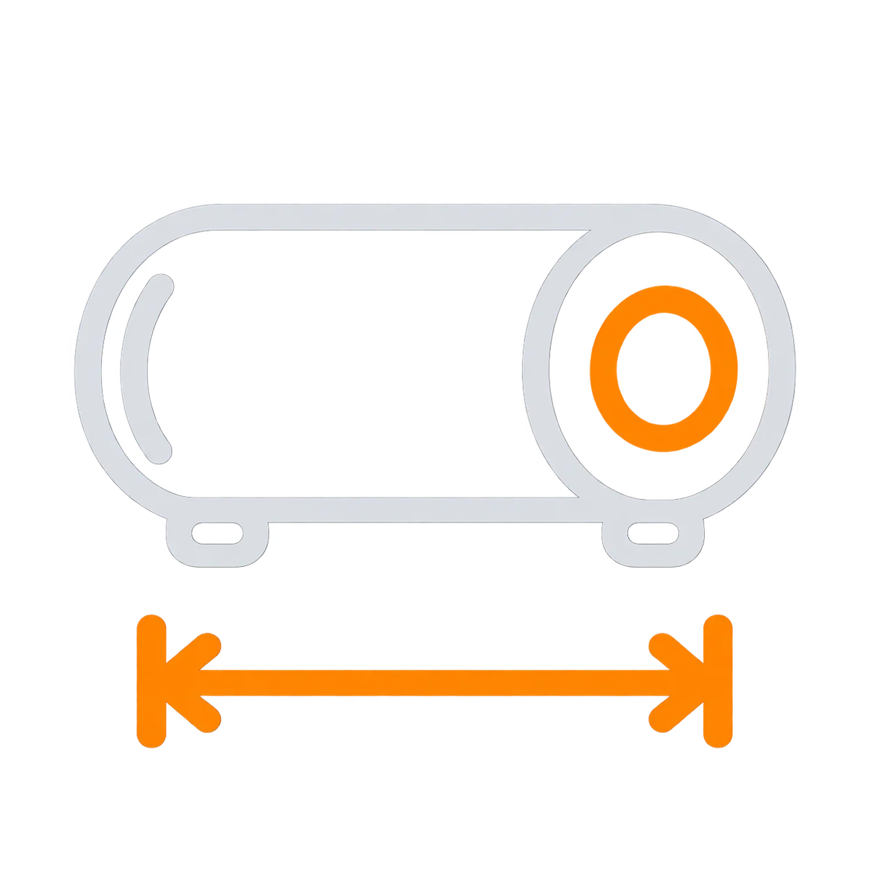 Camera-head size icon