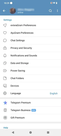 AyuGram [Мод на Telegram] 3