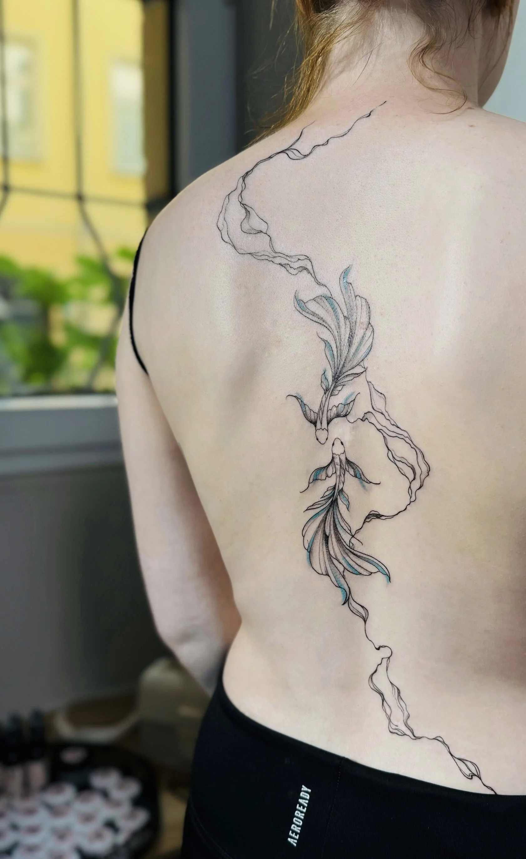 Fine Line Tattoo von Yana – Arbeit 8