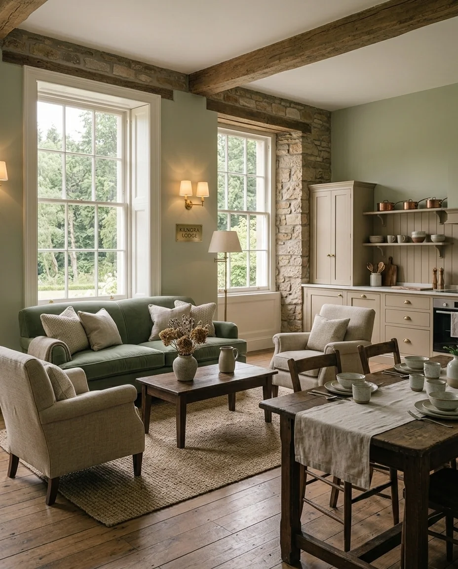 Evening dining at Kilnora House