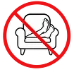 No Feet on Furniture