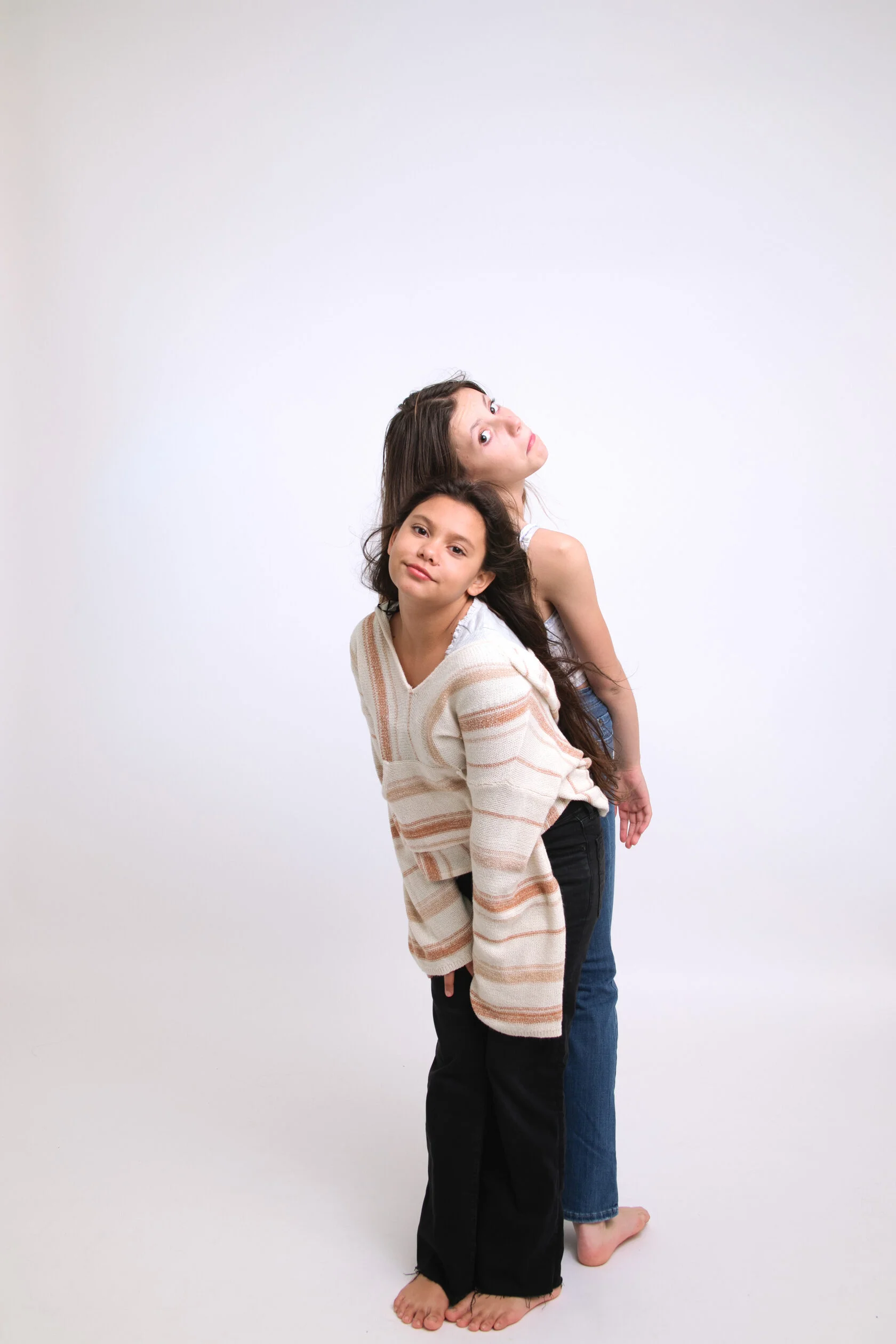 Professional children portraits with natural studio lighting in San Francisco