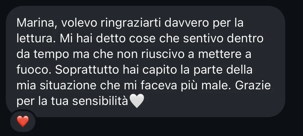 Testimonianza di Giulia