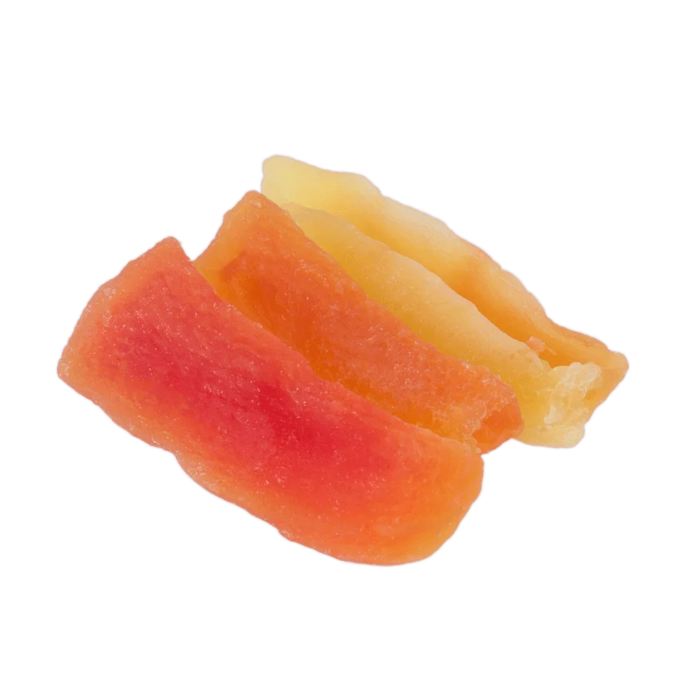 Soft Dried Papaya Low Added Sugar from Vietnam