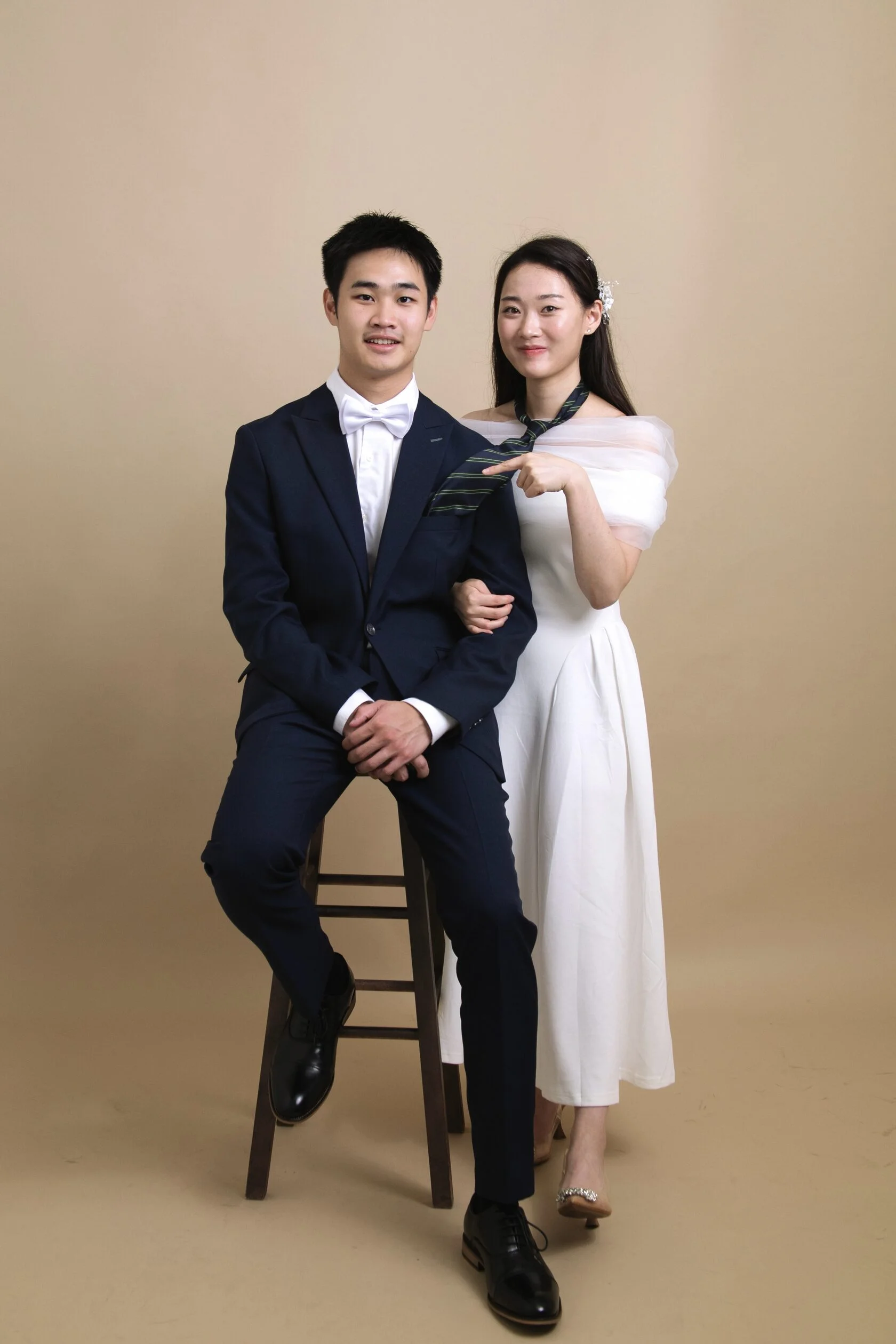 Anniversary couple photo at MirrorMe