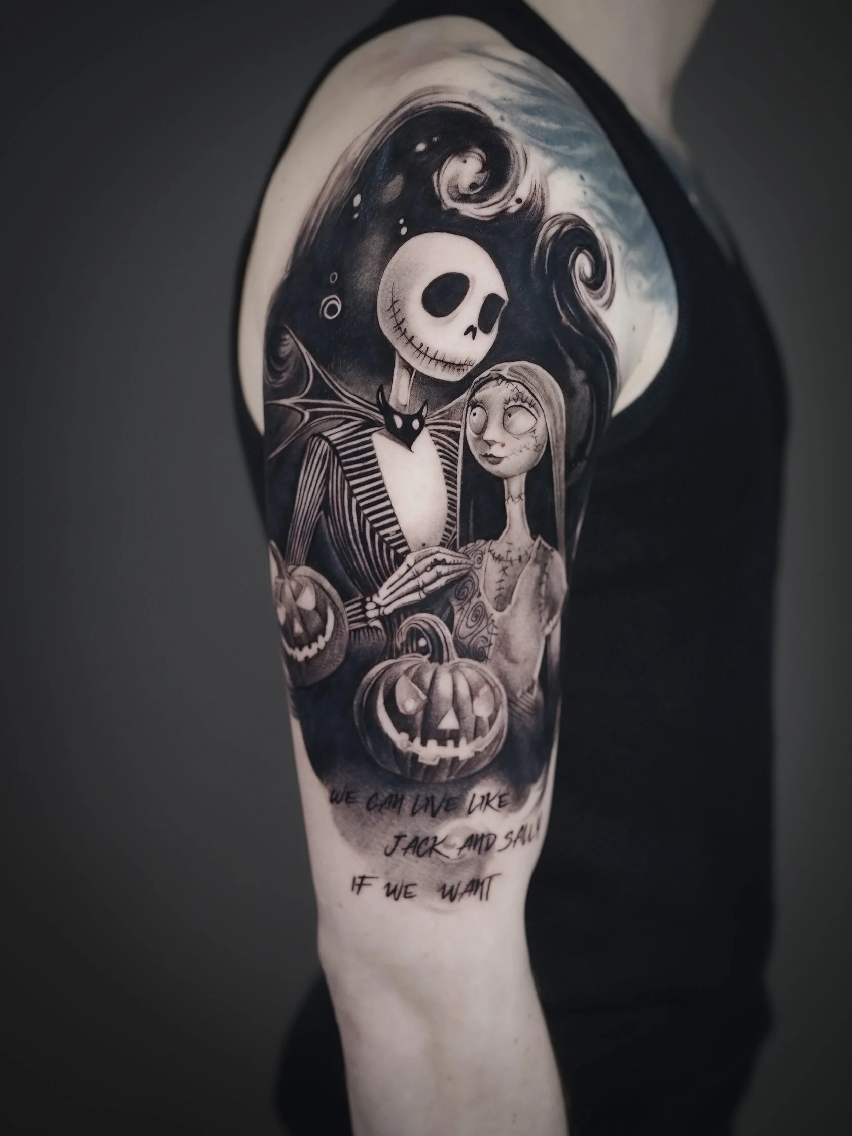 Graphik & Farbe Tattoo von Ekaterina – Arbeit 1
