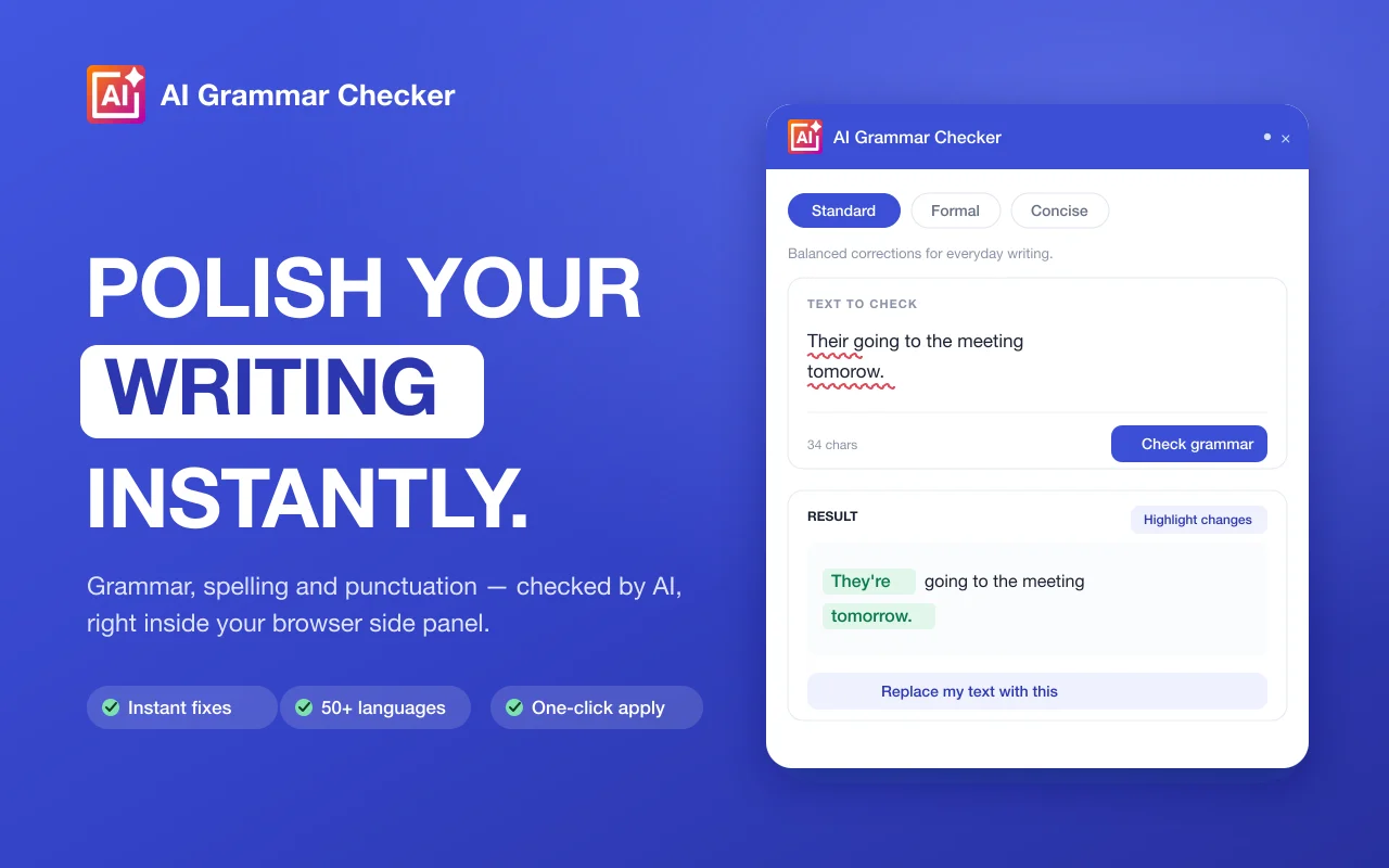AI Grammar Checker