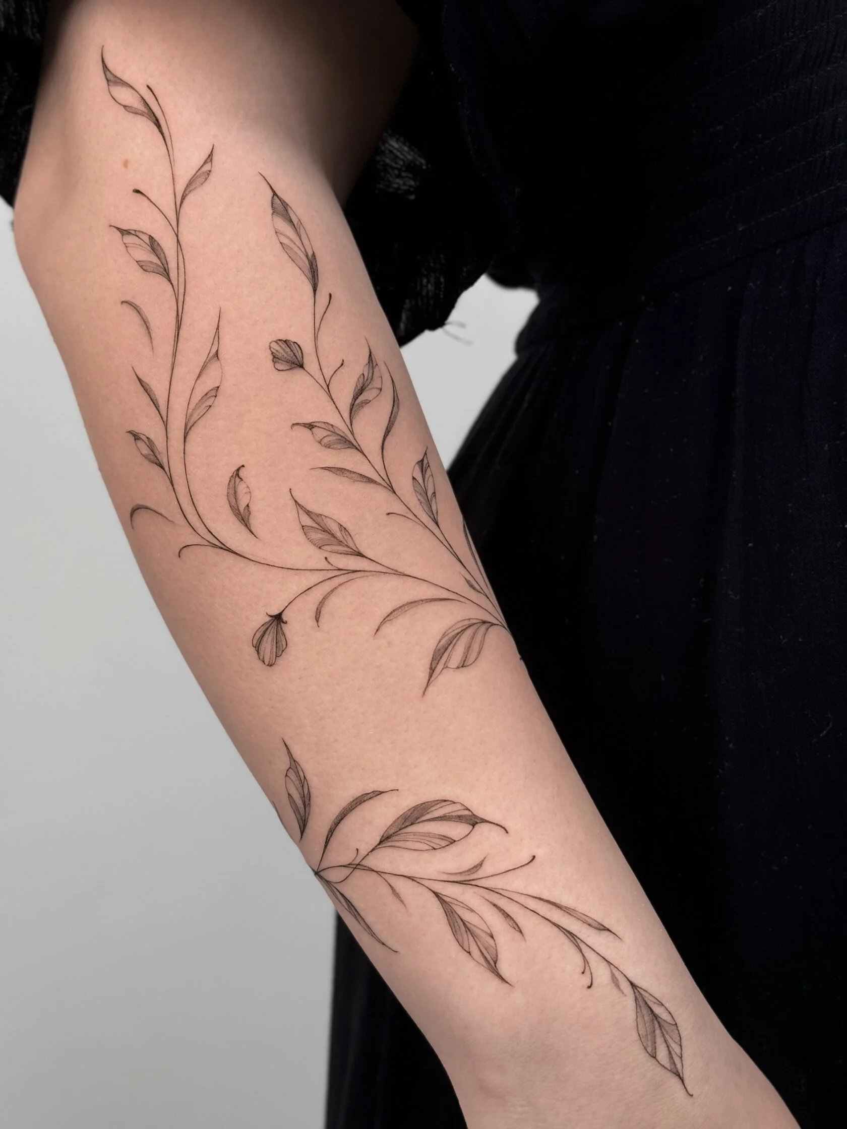 Fine Line Tattoo von Yana – Arbeit 3