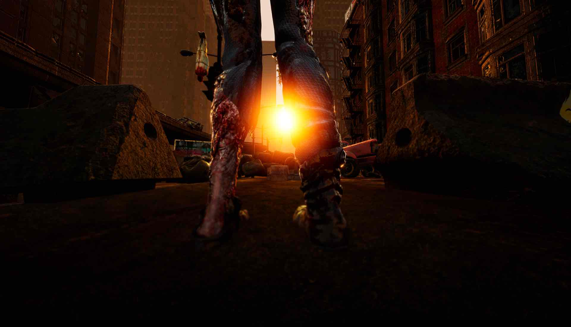 Zombie in Metro