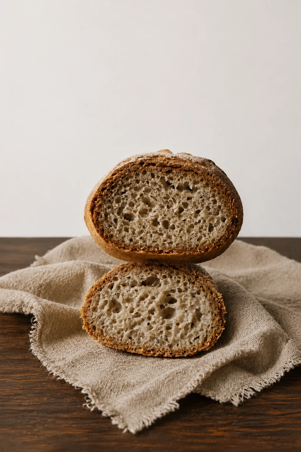 Glutenfritt bröd med luftigt och naturligt inkråm