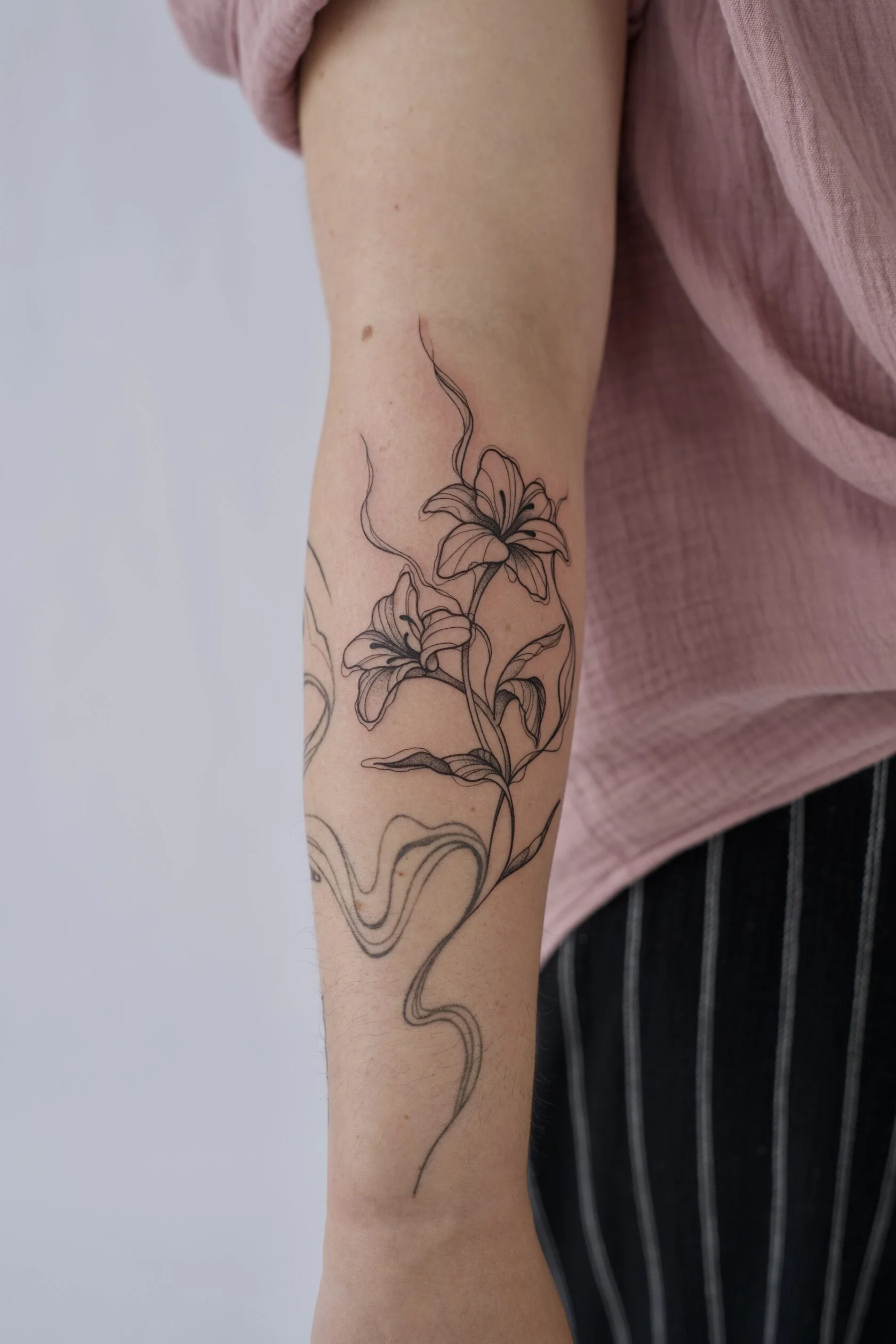 Fine Line Tattoo von Yana – Arbeit 10