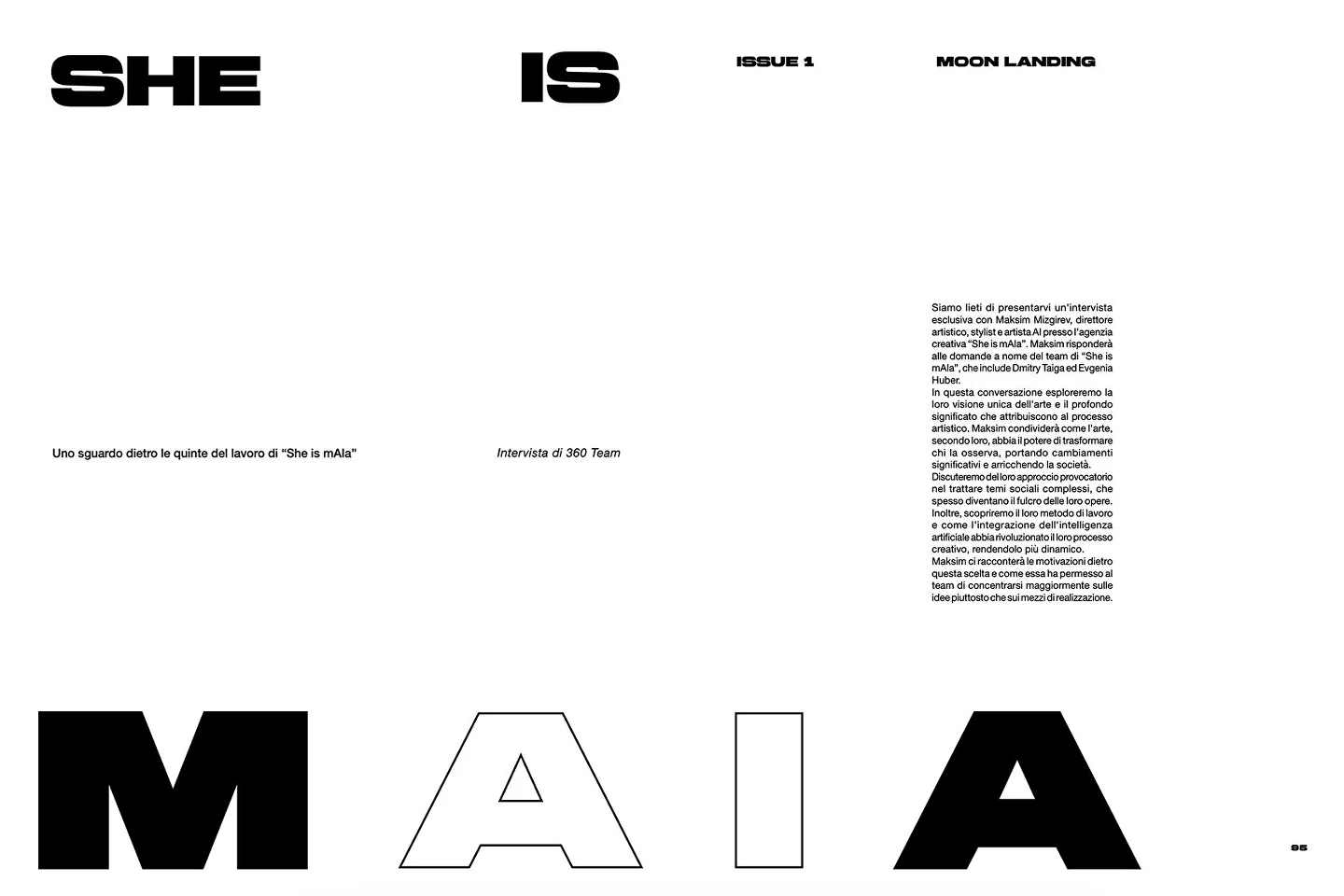 She is mAIa – Fashion-Editorial