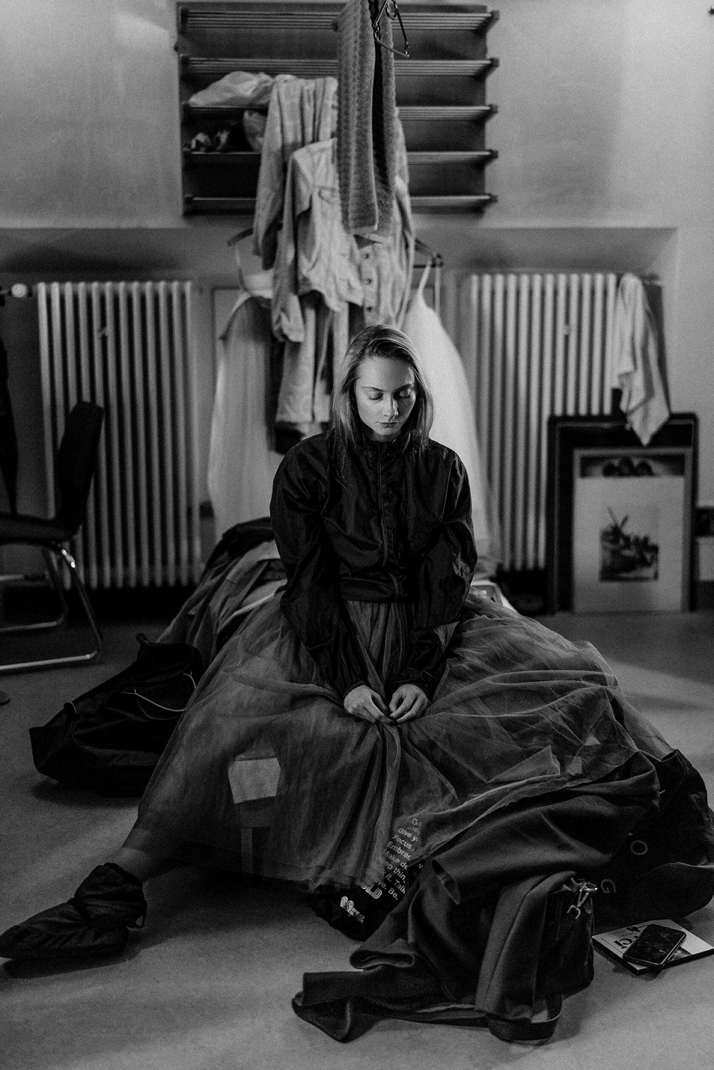 Fotografisches Editorial-Porträt von Evgenia Huber