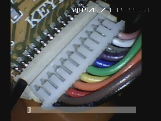 IRIS videoscope circuit inspection snapshot