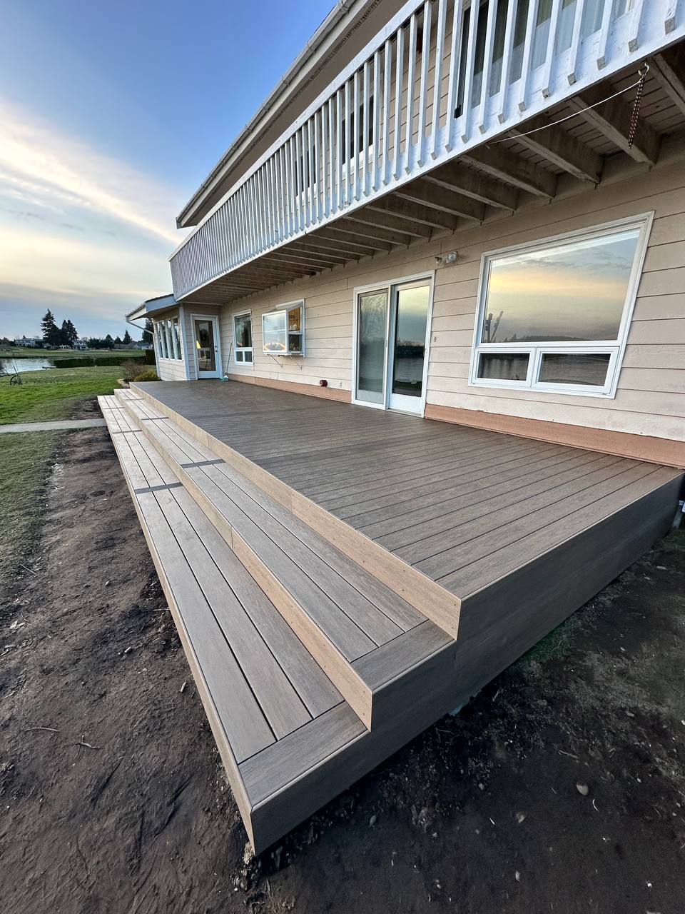 Composite deck by Work Time Service