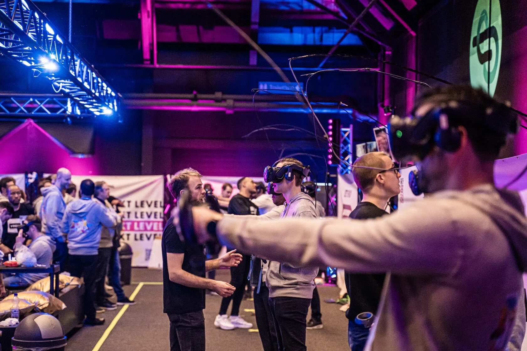 On-location VR event with VRGH