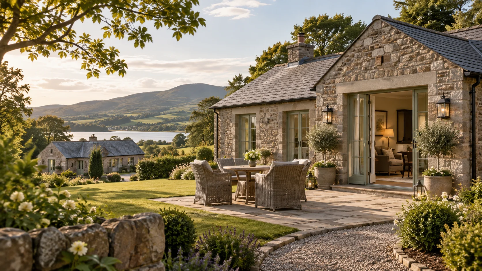 Self catering lodge at Kilnora House