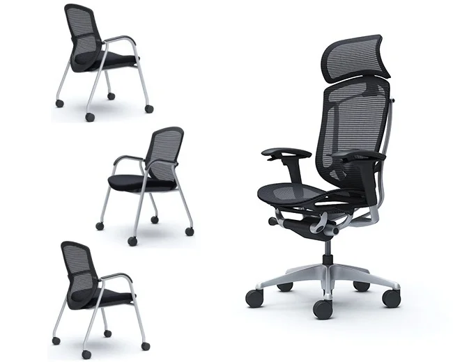 OKAMURAオカムラ Counter Chair OKAMURA CP Ergonomic Office Mesh Chair
