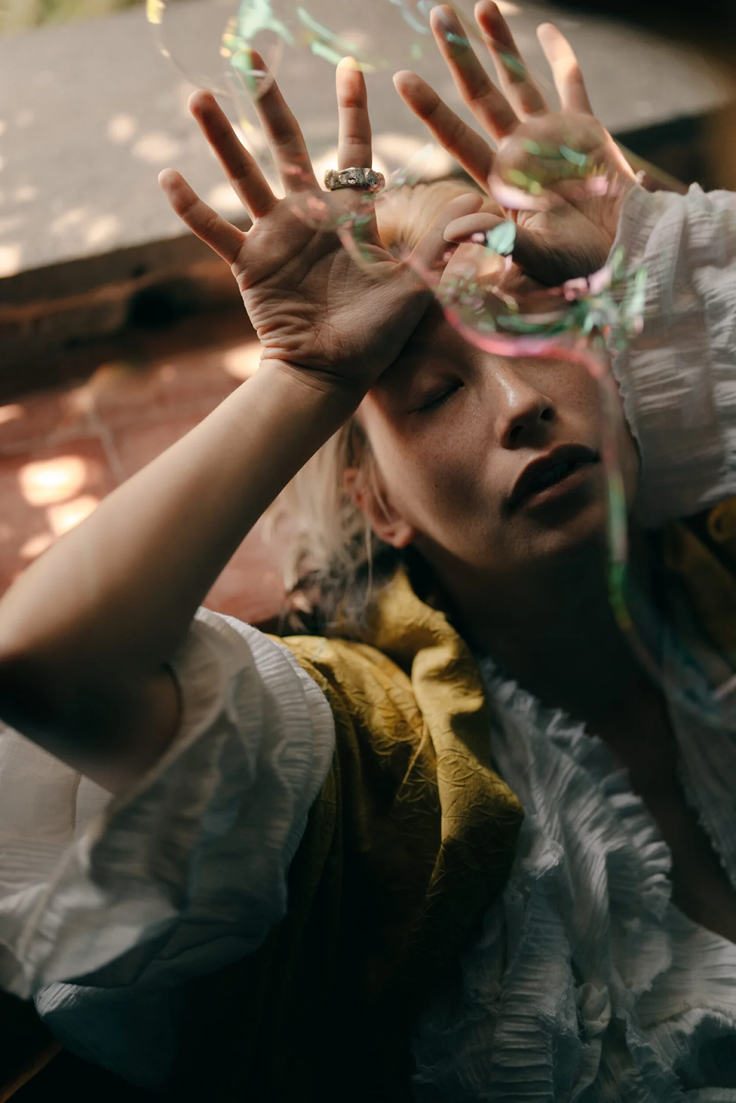 Ausdrucksstarkes Porträt von Evgenia Huber