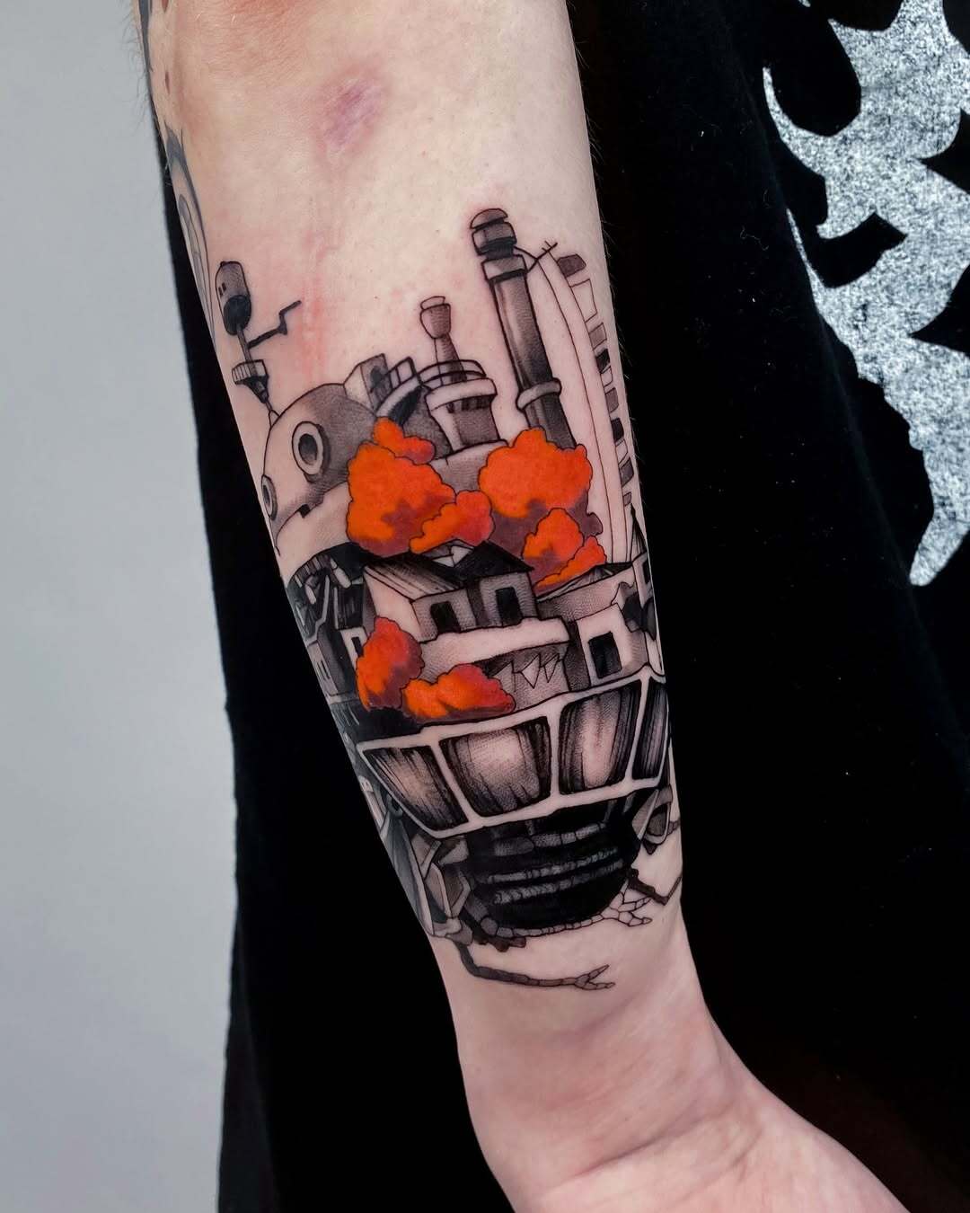 Anime Tattoo von Aline – Arbeit 8