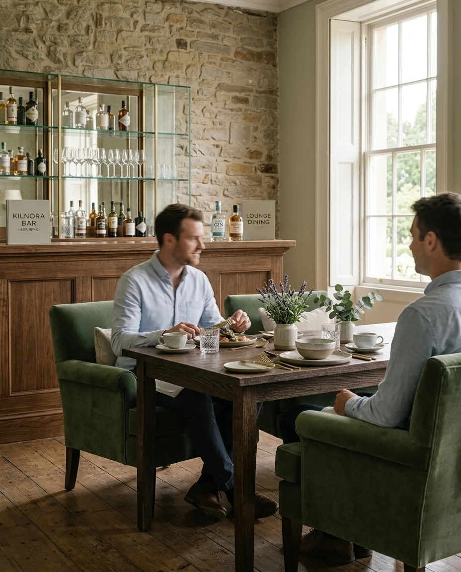 Dining at Kilnora House