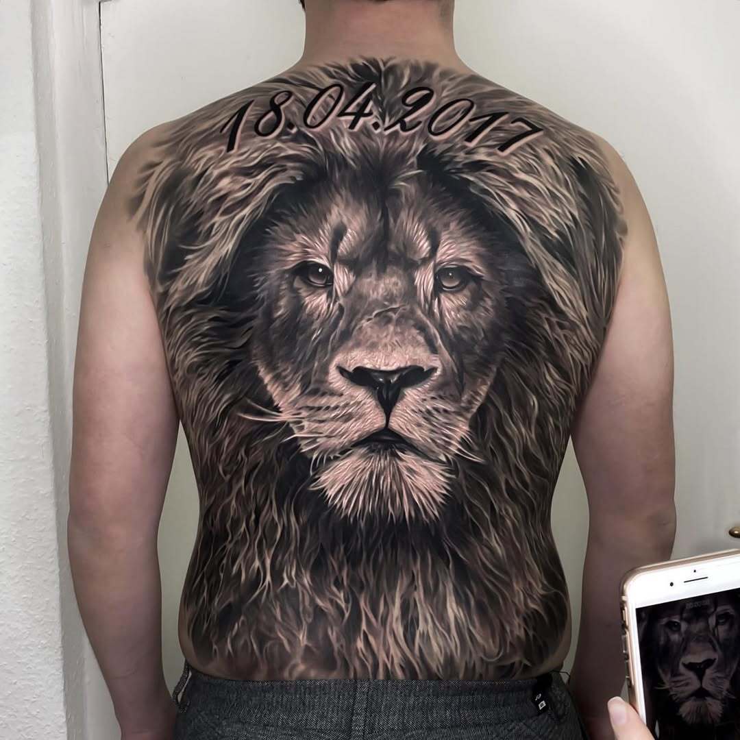 Realismus Tattoo von Yuriy – Arbeit 3