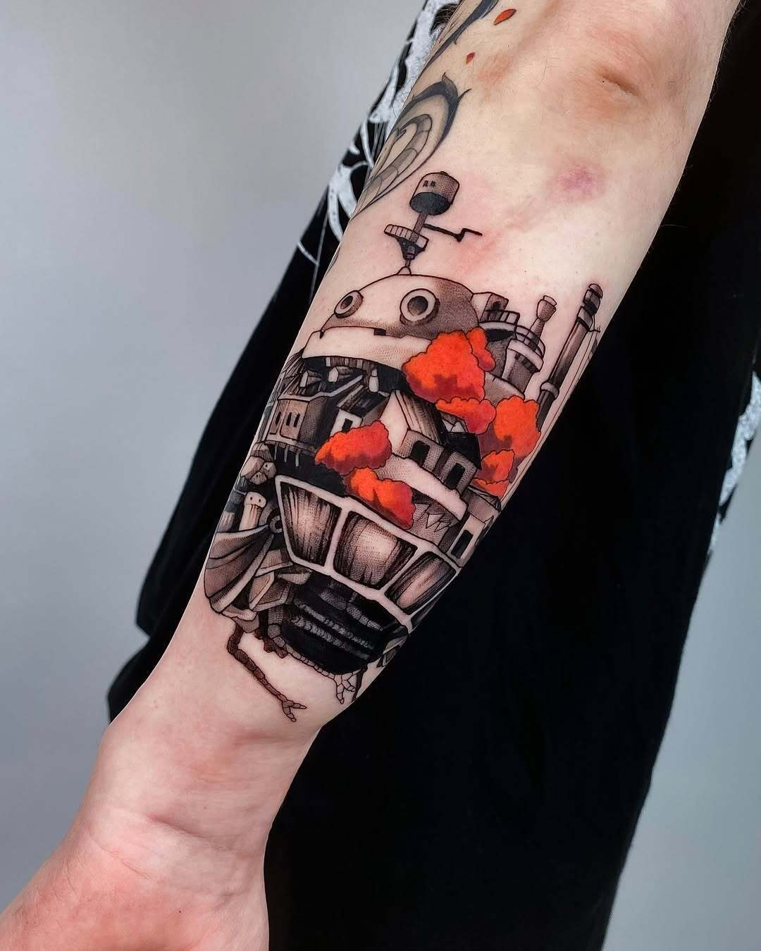 Anime Tattoo von Aline – Arbeit 7