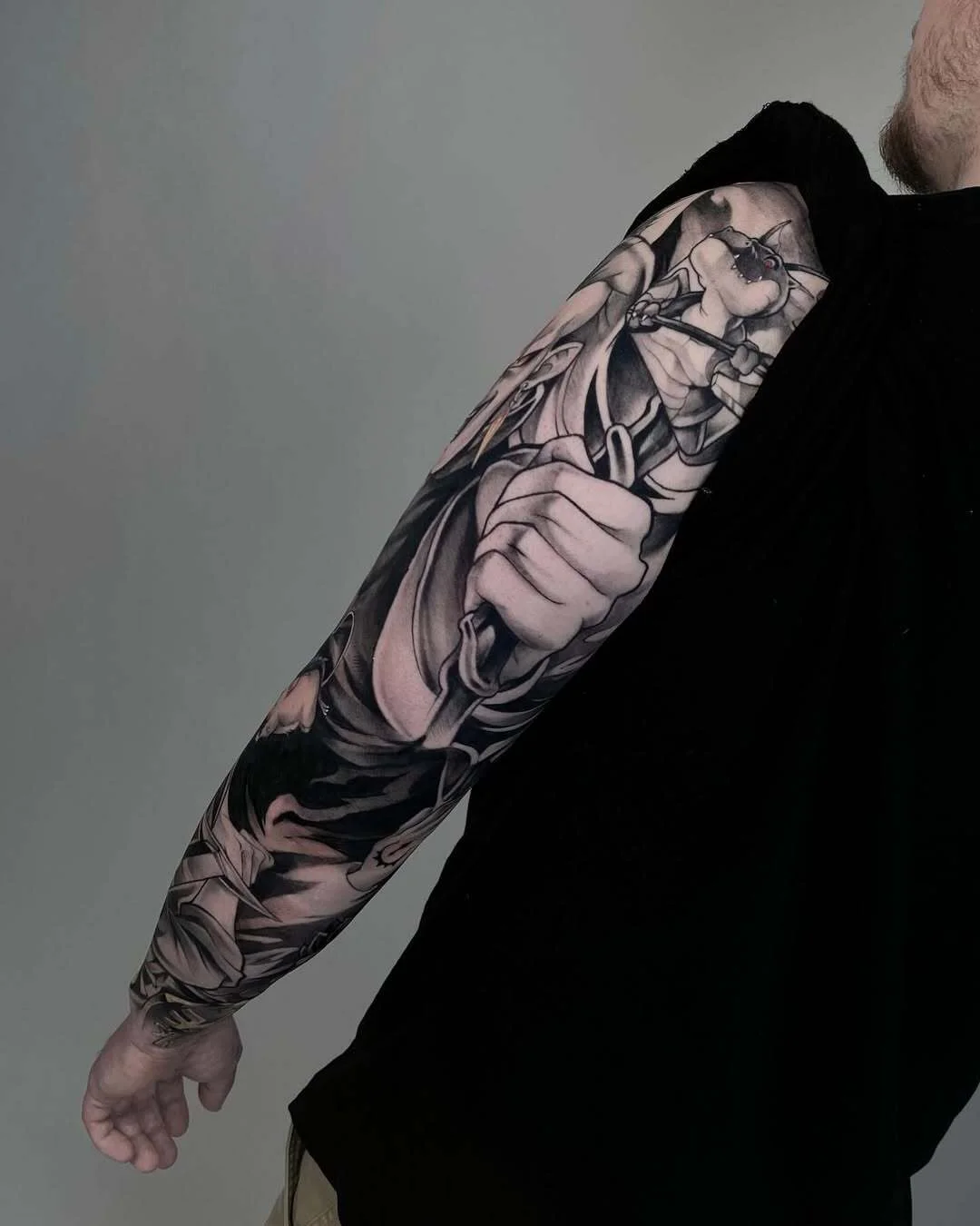 Anime Tattoo von Aline – Arbeit 6