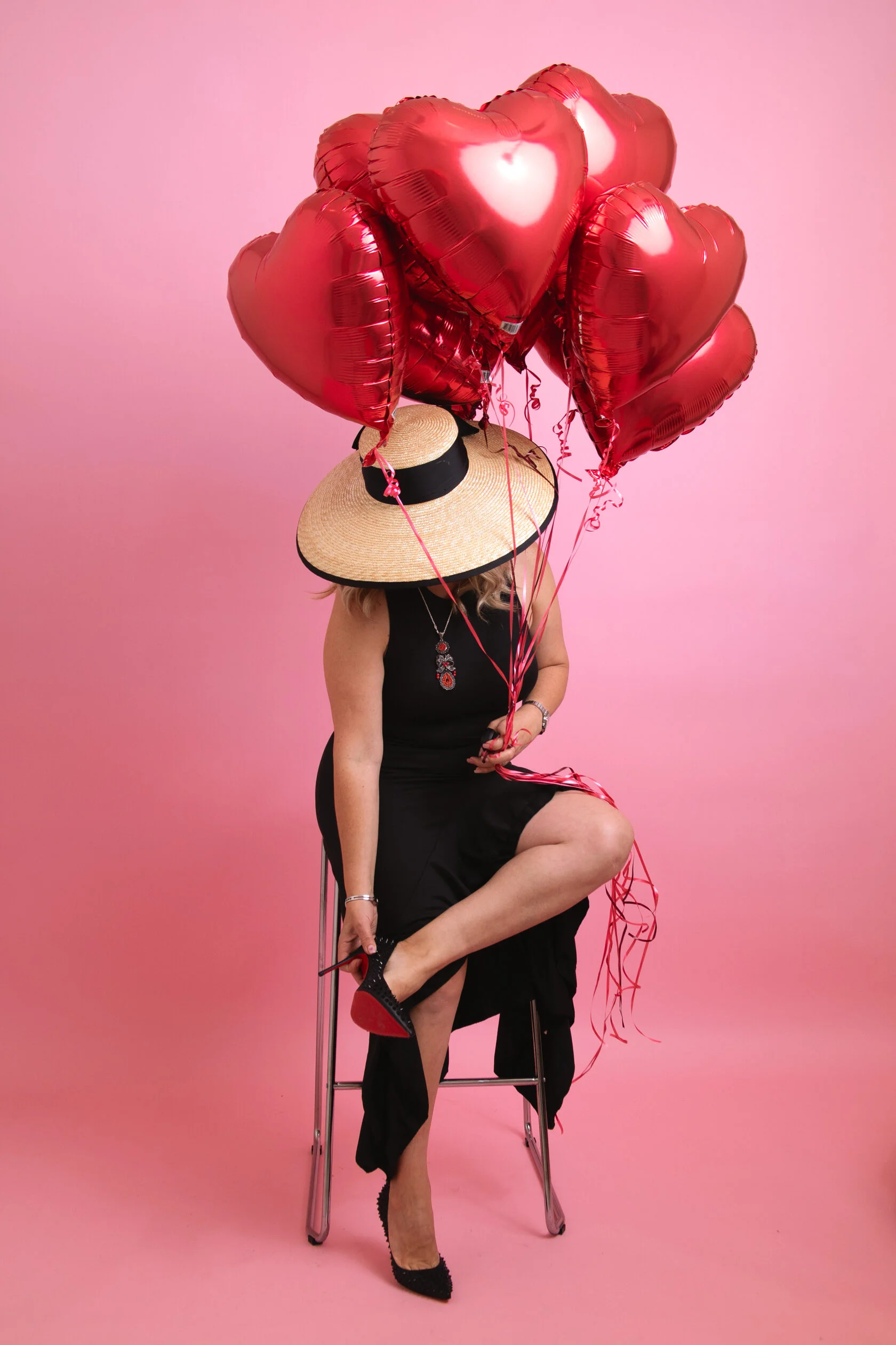 Solo self-portrait studio session in San Francisco