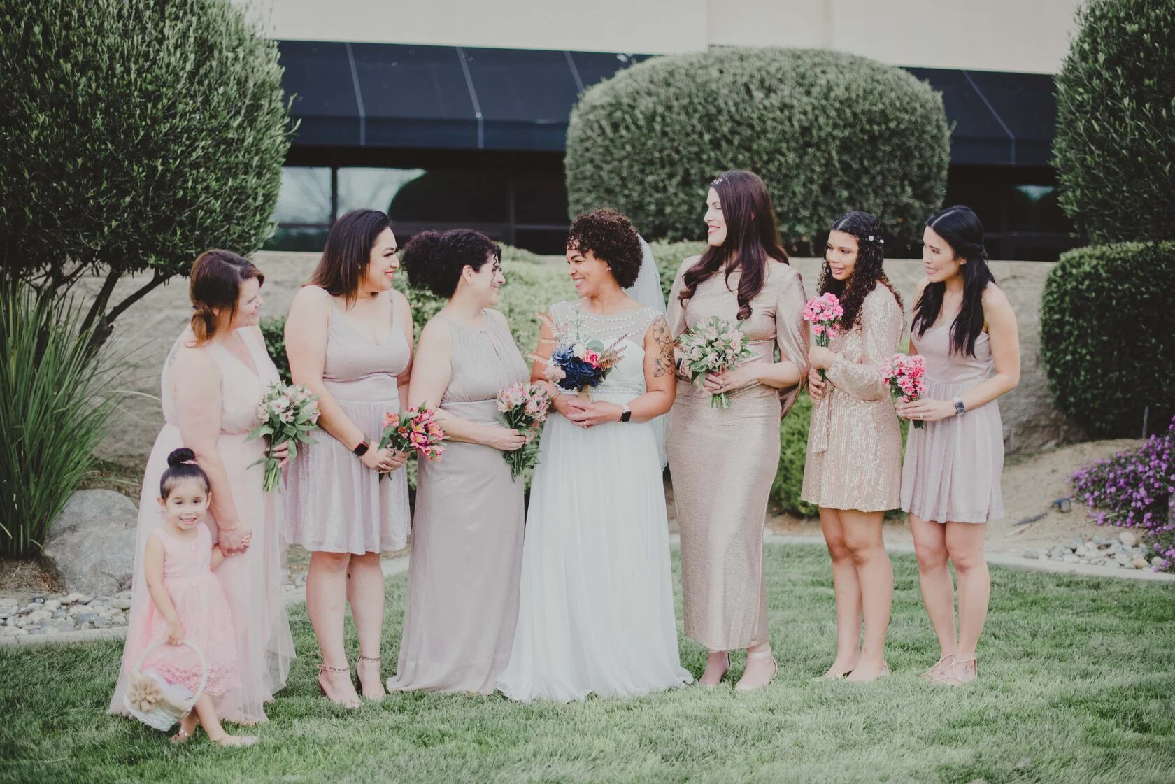 Micro wedding friends celebration photography