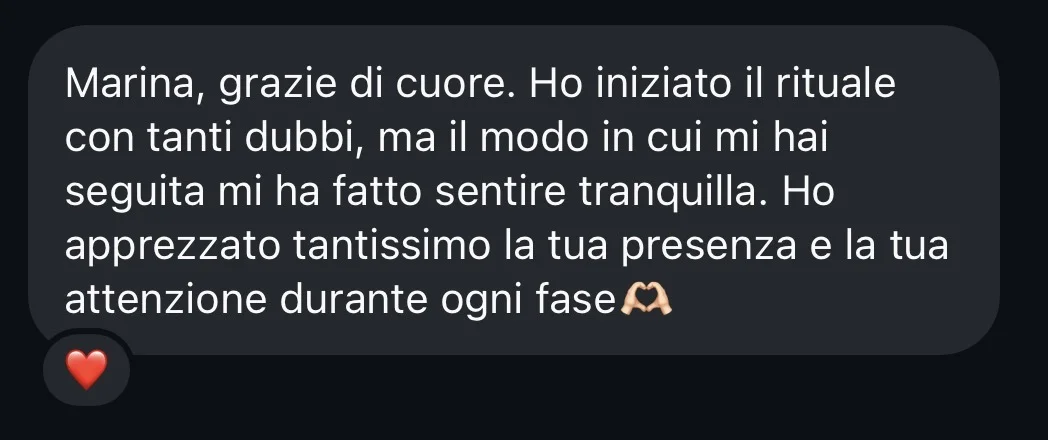 Testimonianza di Martina