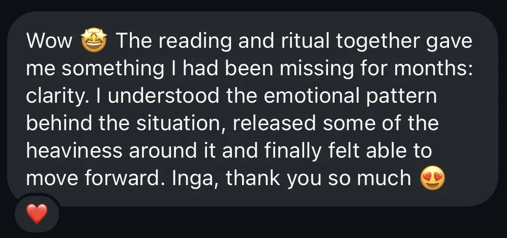 Mariana's testimonial