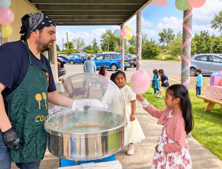 Irish Clouds at a family and community event