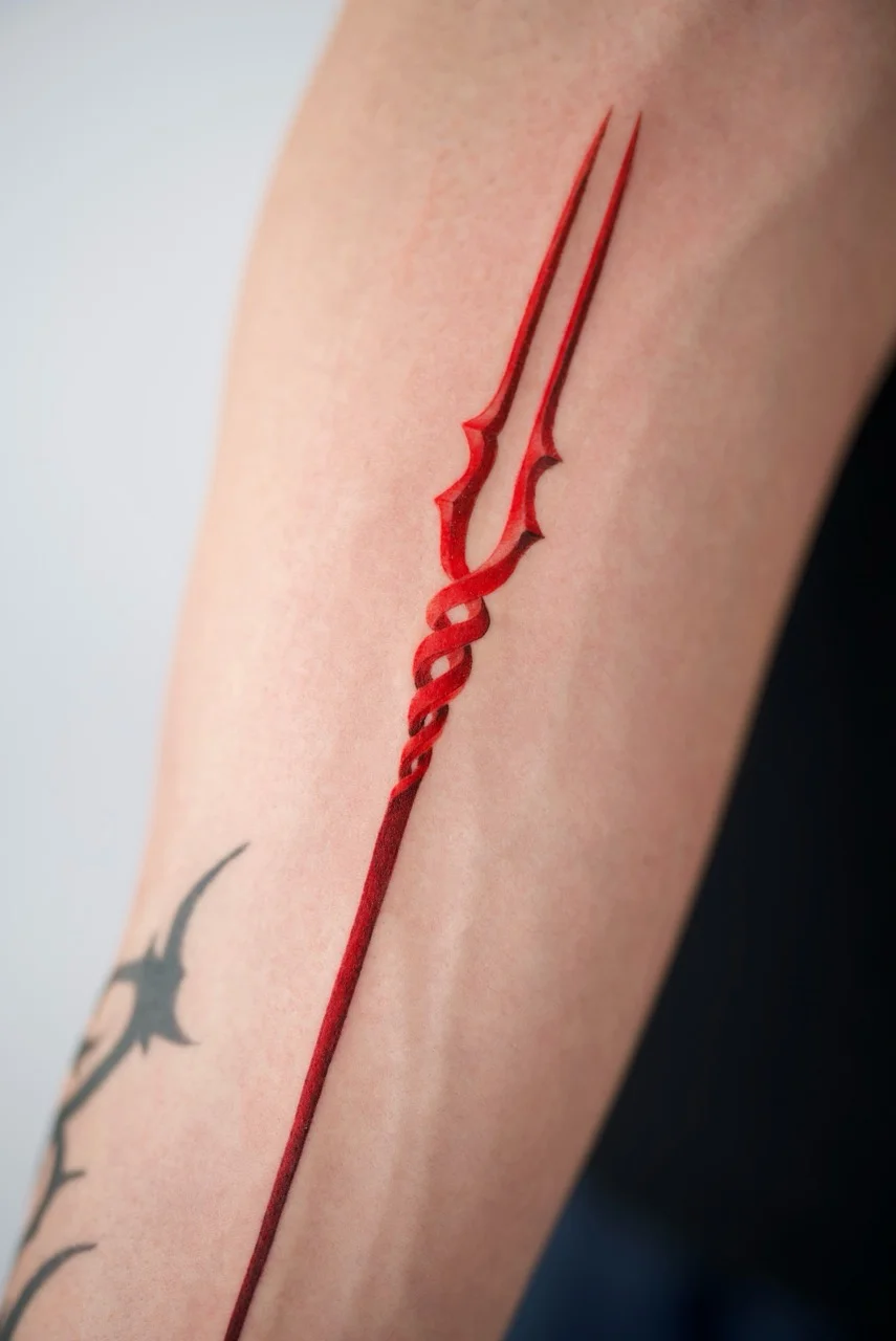 Fine Line Tattoo von Liza – Arbeit 7