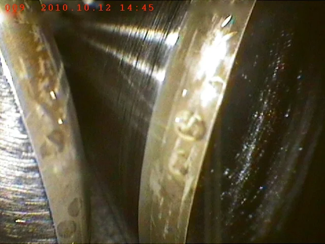 IRIS PRO industrial videoscope inspection snapshot