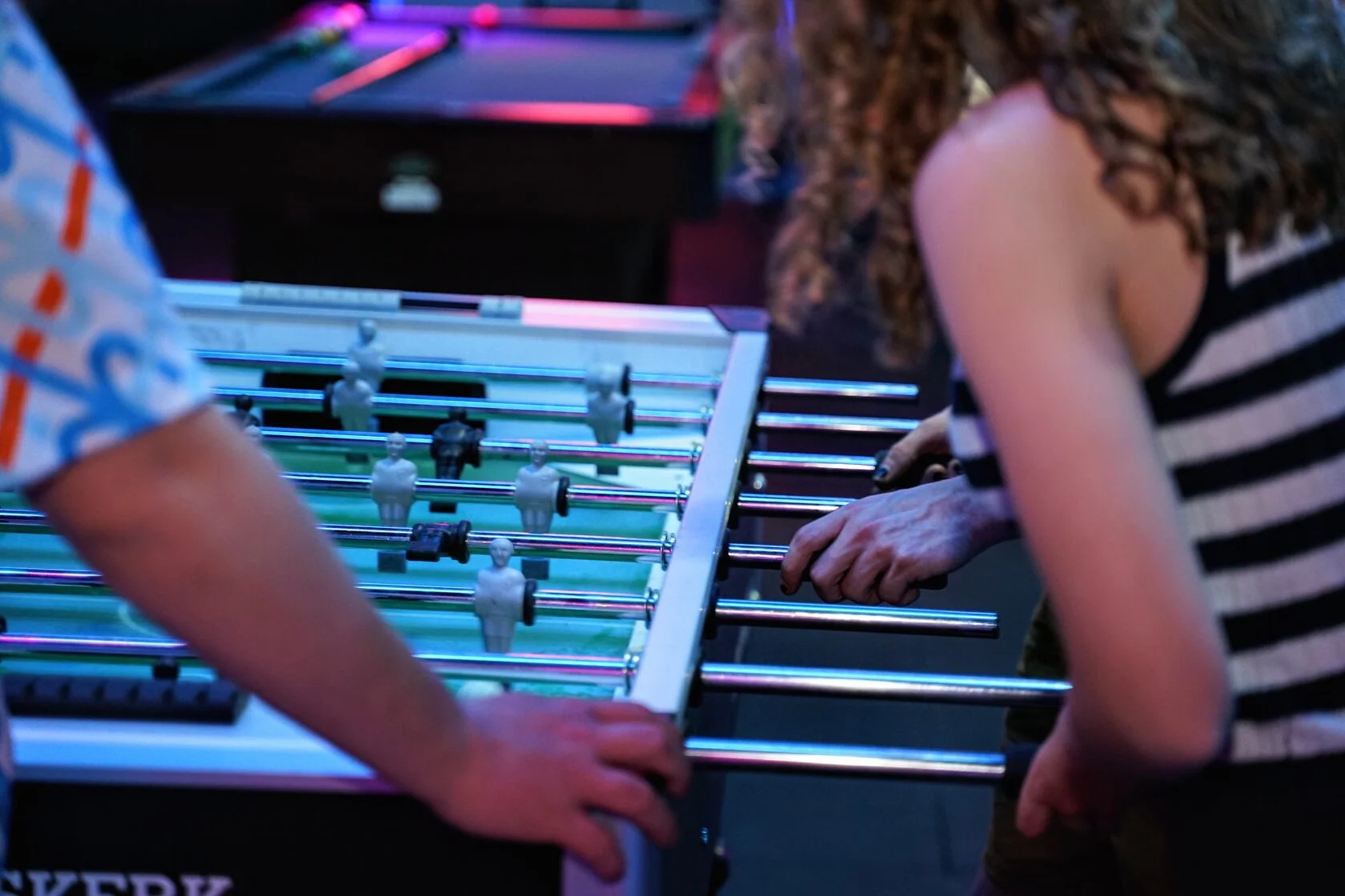 Arcade games for family and friends groups at VRGH