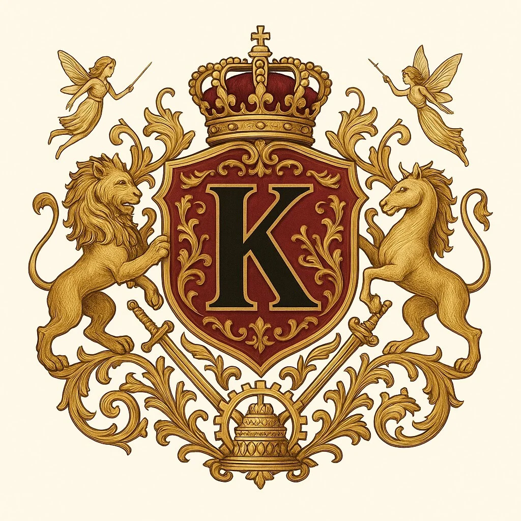 Royal crown representing an island kingdom in the Pacific