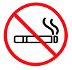 No Enclosed Cigarettes
