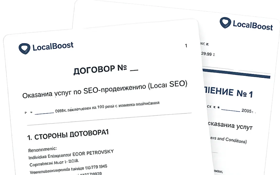Договор LocalBoost