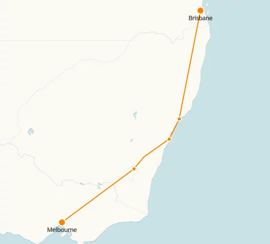 Brisbane to Melbourne Train Tickets Schedule Australia Trains