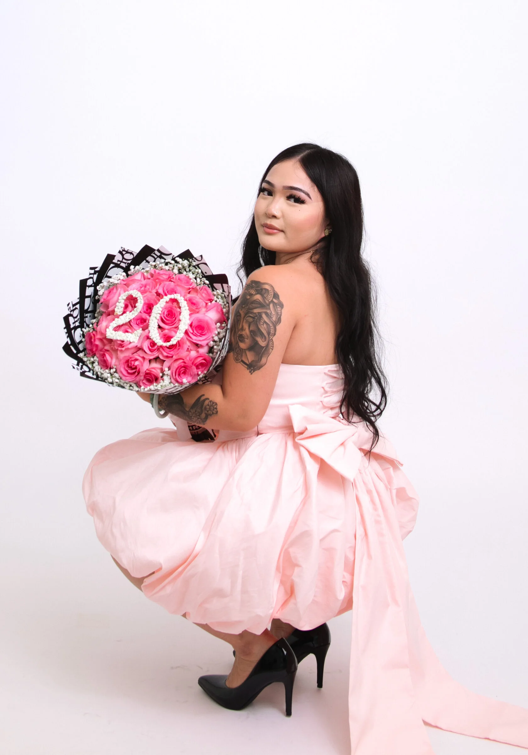 Solo birthday portrait in San Francisco at MirrorMe