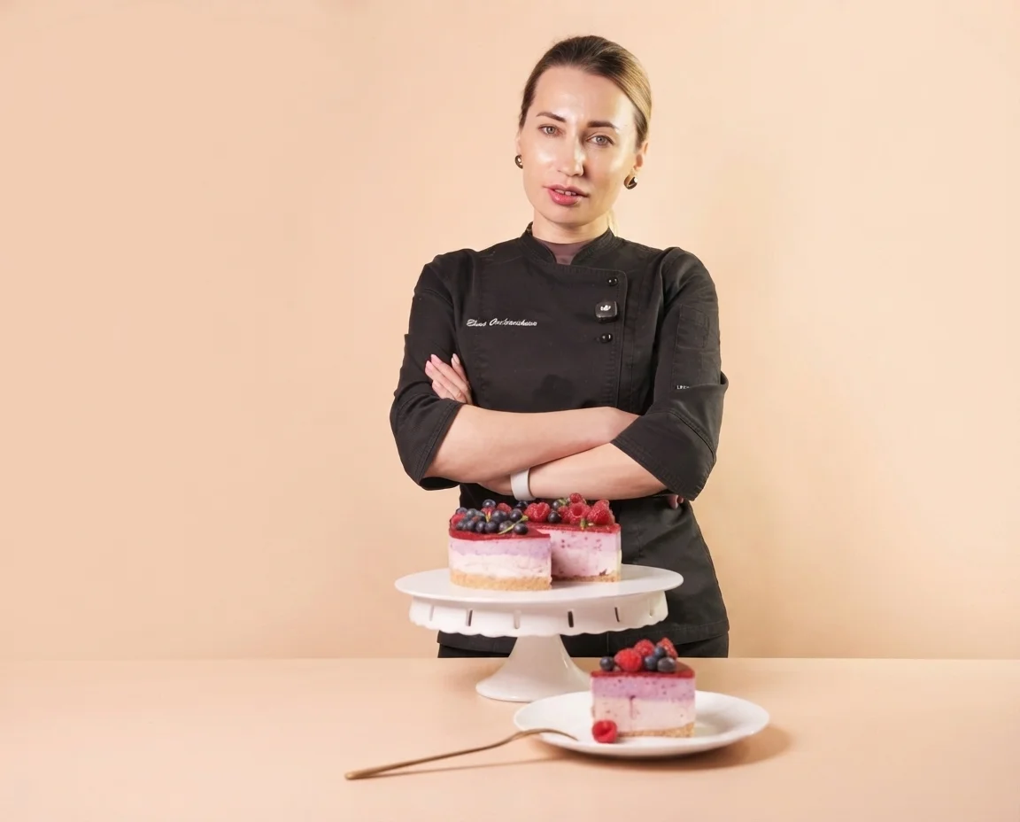 Olena Ovchynnikova — pastry chef, course author
